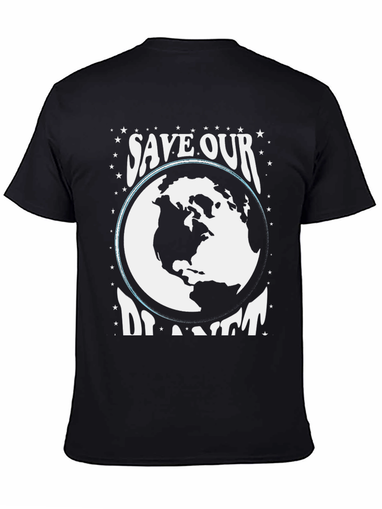 Save Our Planet Graphic Tee - Black