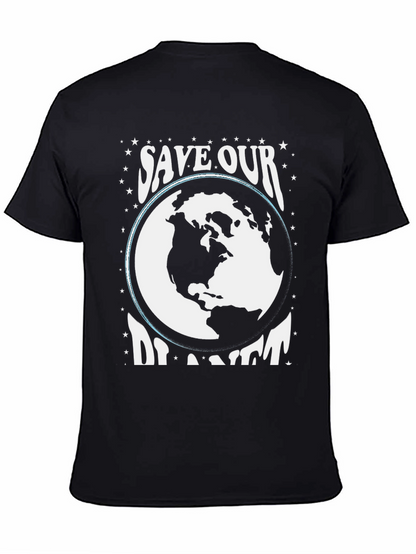 Save Our Planet Graphic Tee - Black