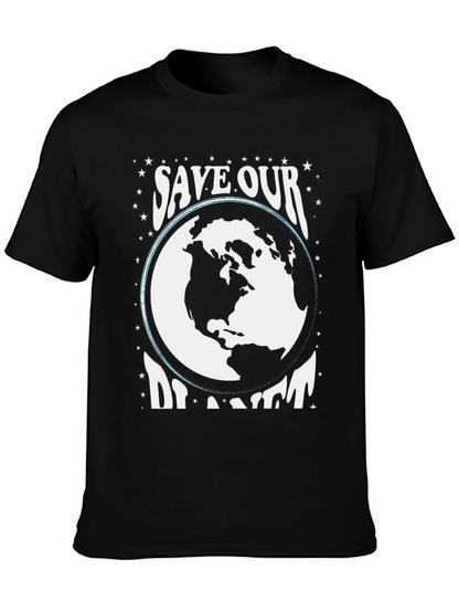 Save Our Planet Graphic Tee - Black