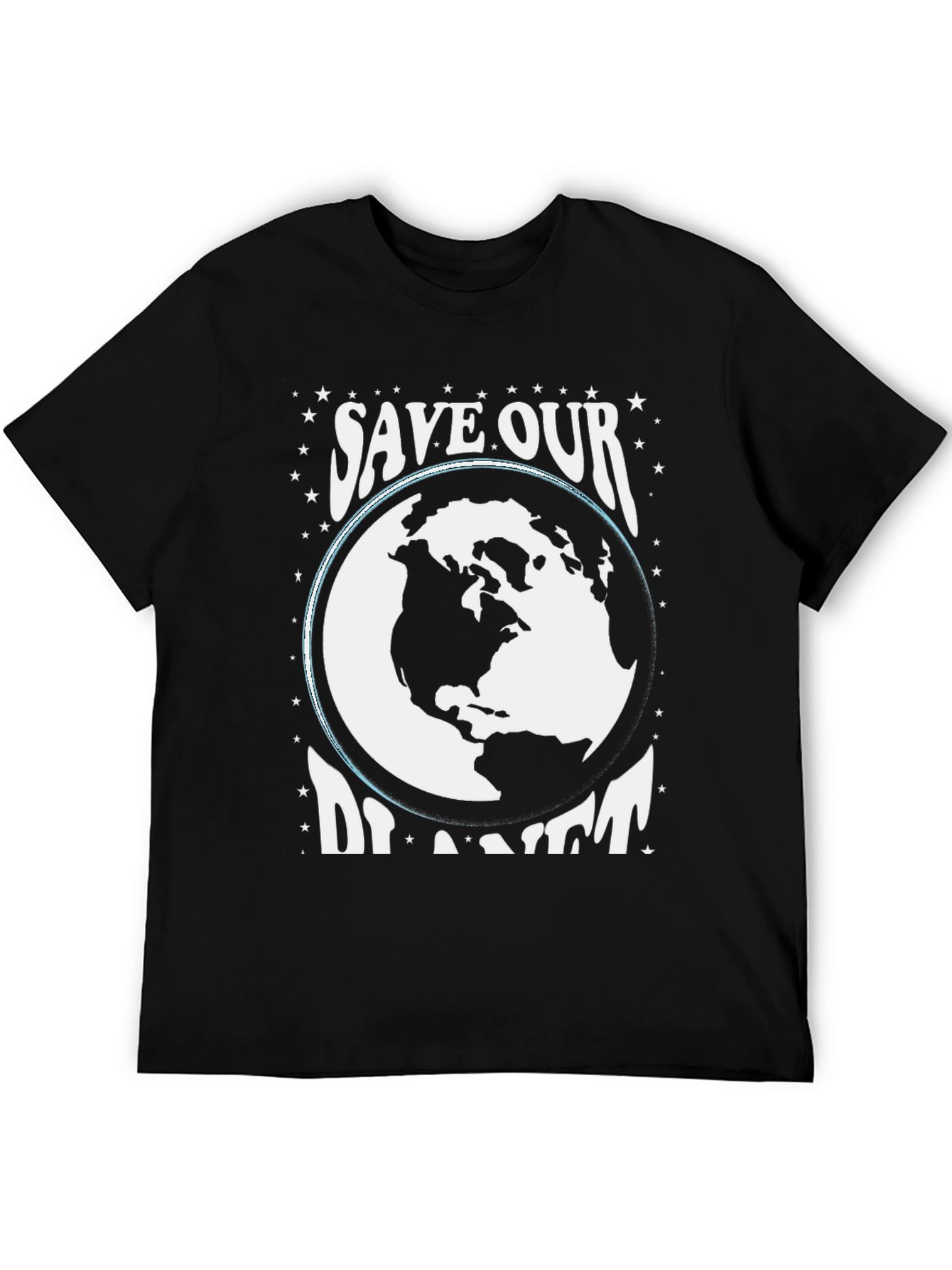 Save Our Planet Graphic Tee - Black