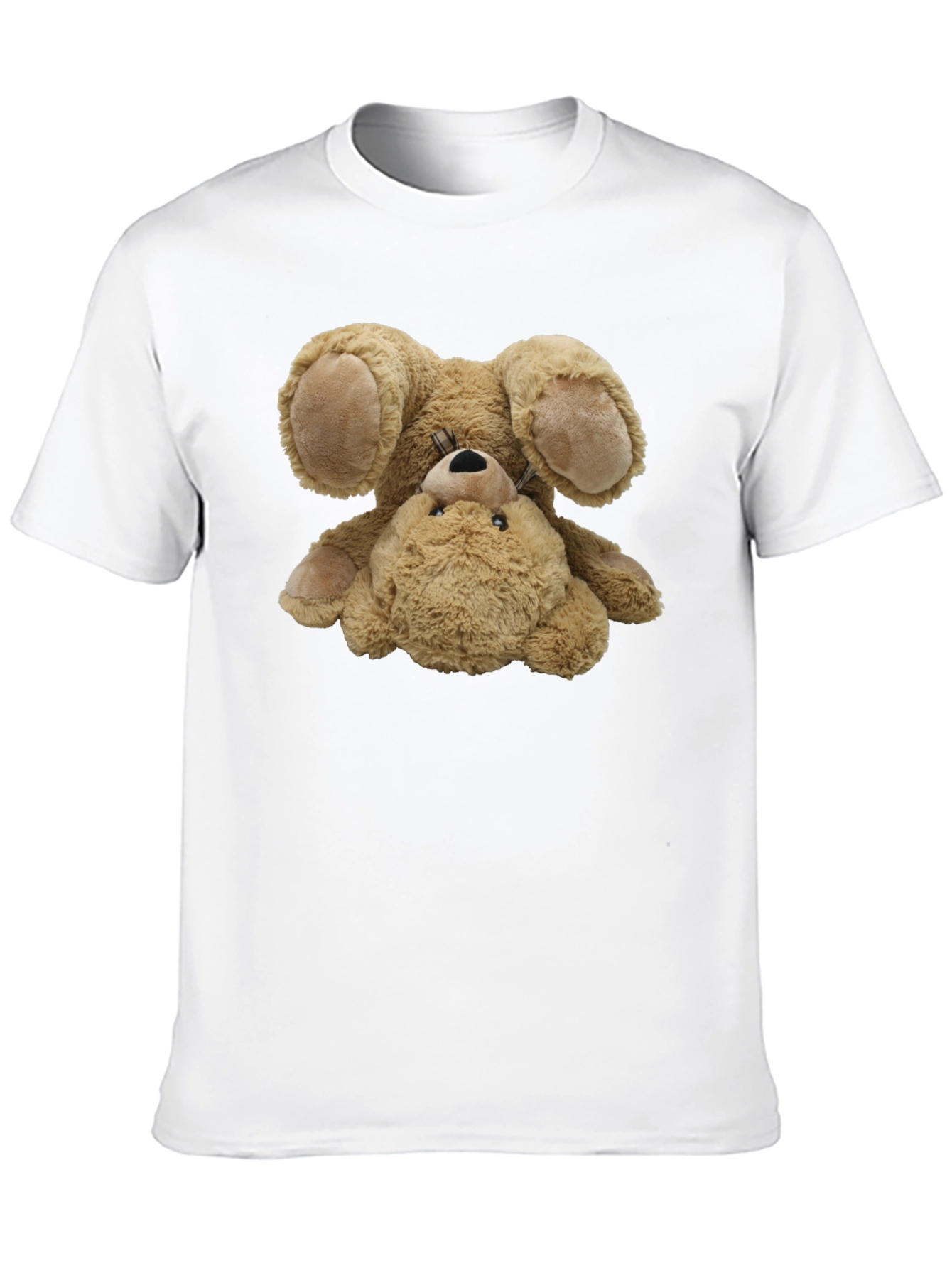 Funny Teddy Bear T-Shirt - Soft Plush Design