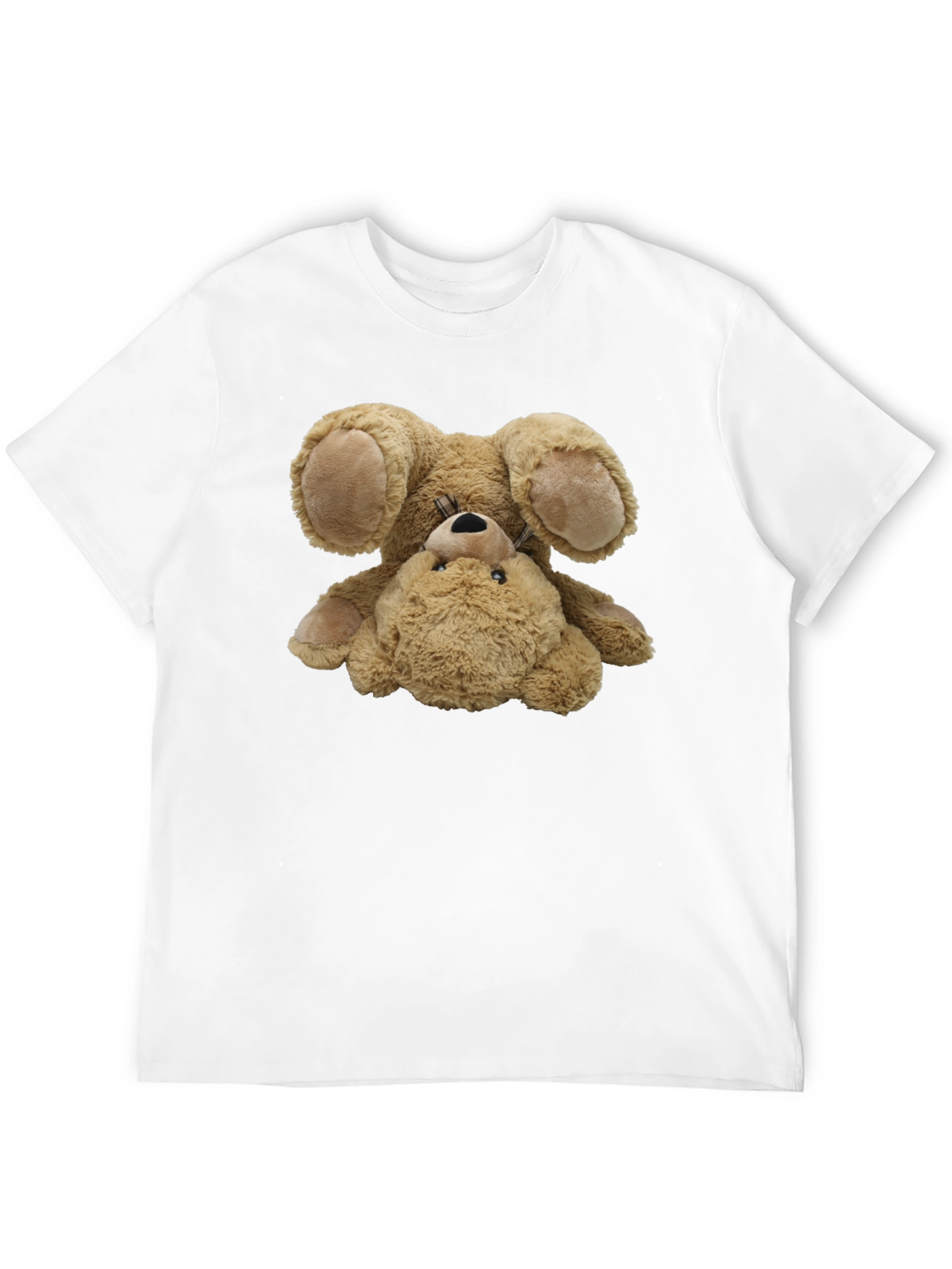 Funny Teddy Bear T-Shirt - Soft Plush Design