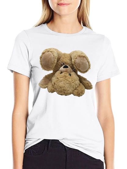 Funny Teddy Bear T-Shirt - Soft Plush Design