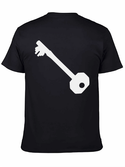Key Graphic Black T-Shirt