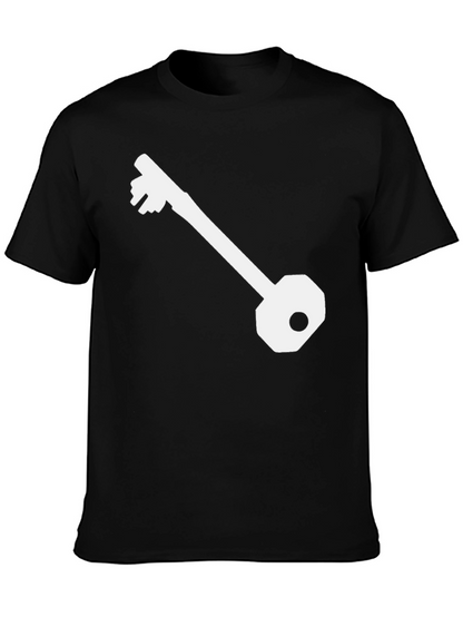 Key Graphic Black T-Shirt