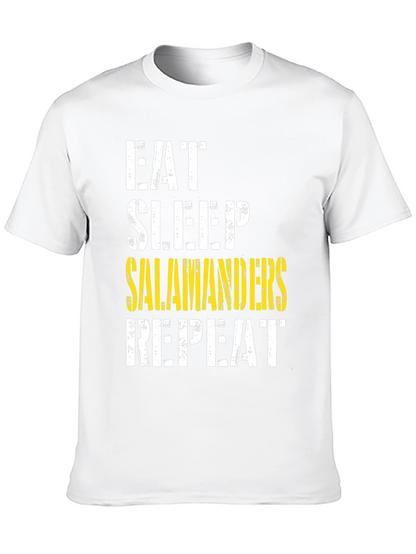 Eat Sleep Salamanders Repeat T-Shirt