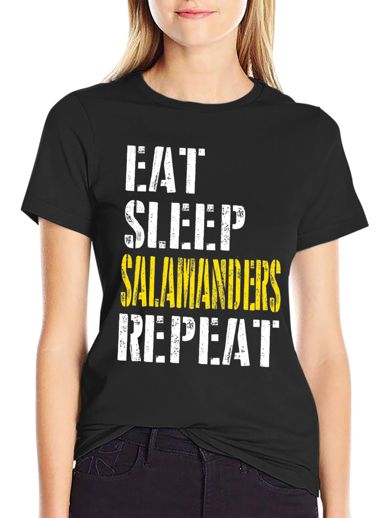 Eat Sleep Salamanders Repeat T-Shirt