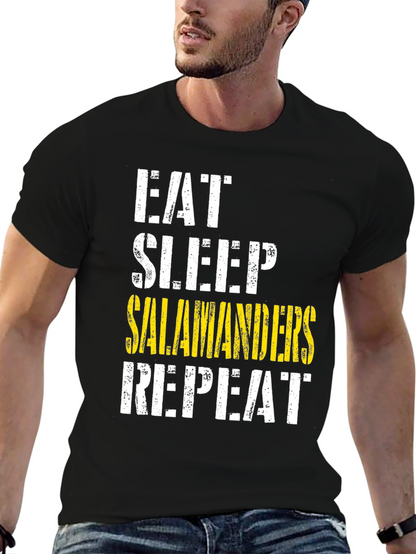 Eat Sleep Salamanders Repeat T-Shirt