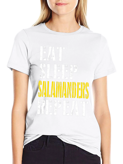 Eat Sleep Salamanders Repeat T-Shirt
