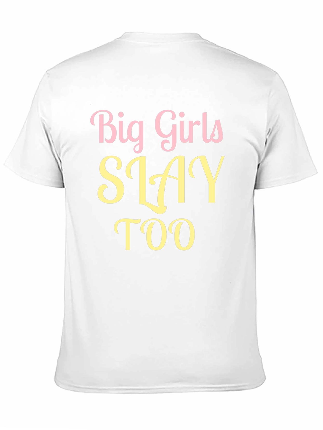 Big Girls Slay Too Graphic Tee - Black