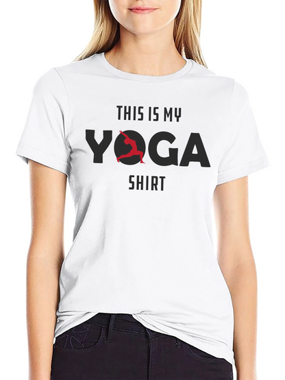 Yoga Shirt - This Is My Yoga Shirt