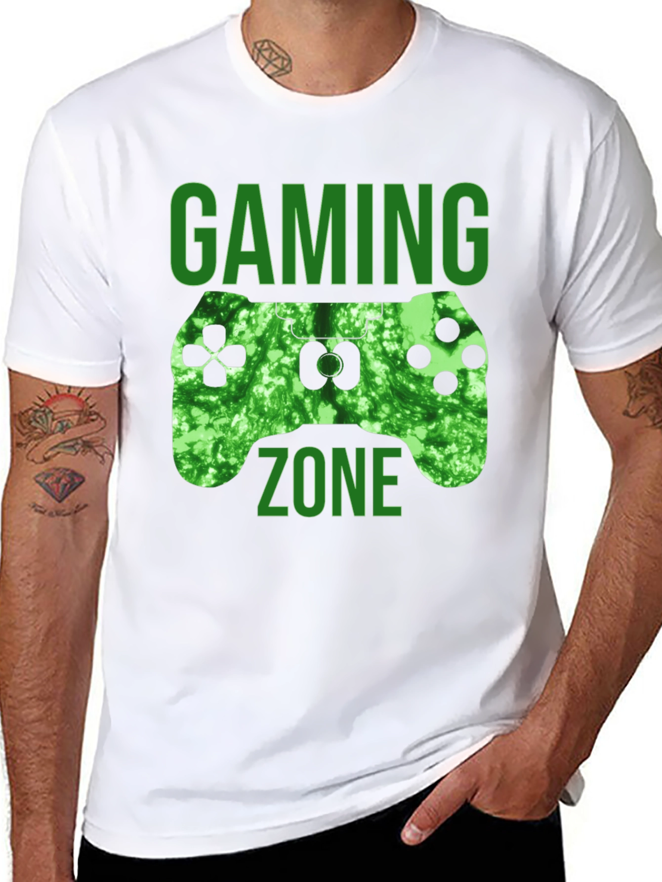 Gaming Zone Tee - Gamer Style Shirt