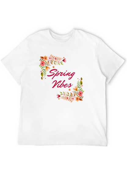 Spring Vibes Floral Graphic Tee