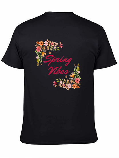 Spring Vibes Floral Graphic Tee