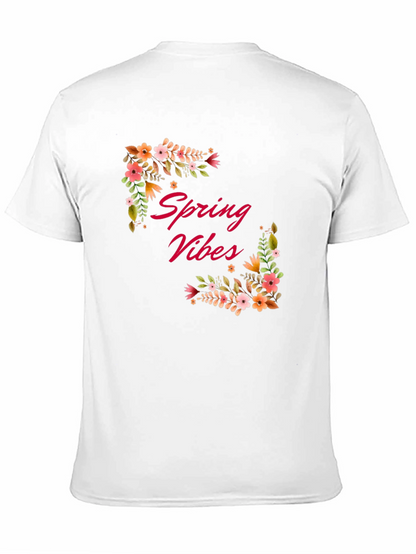 Spring Vibes Floral Graphic Tee