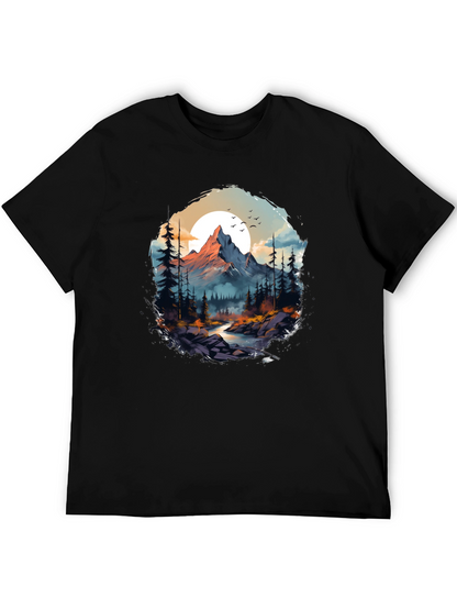 Mountain Landscape Graphic Tee