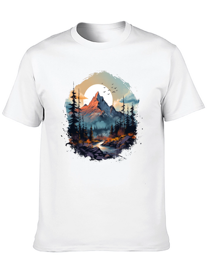 Mountain Landscape Graphic Tee