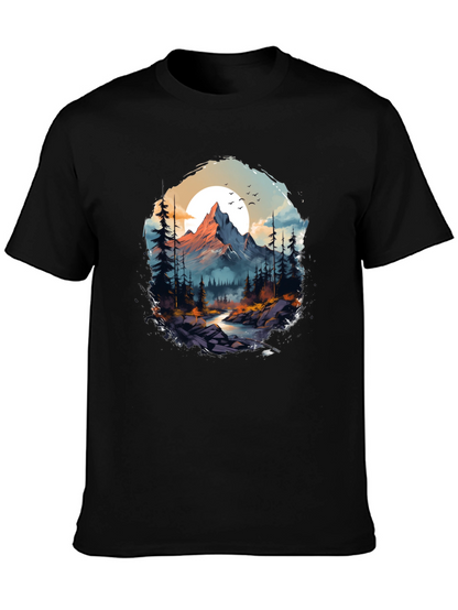 Mountain Landscape Graphic Tee