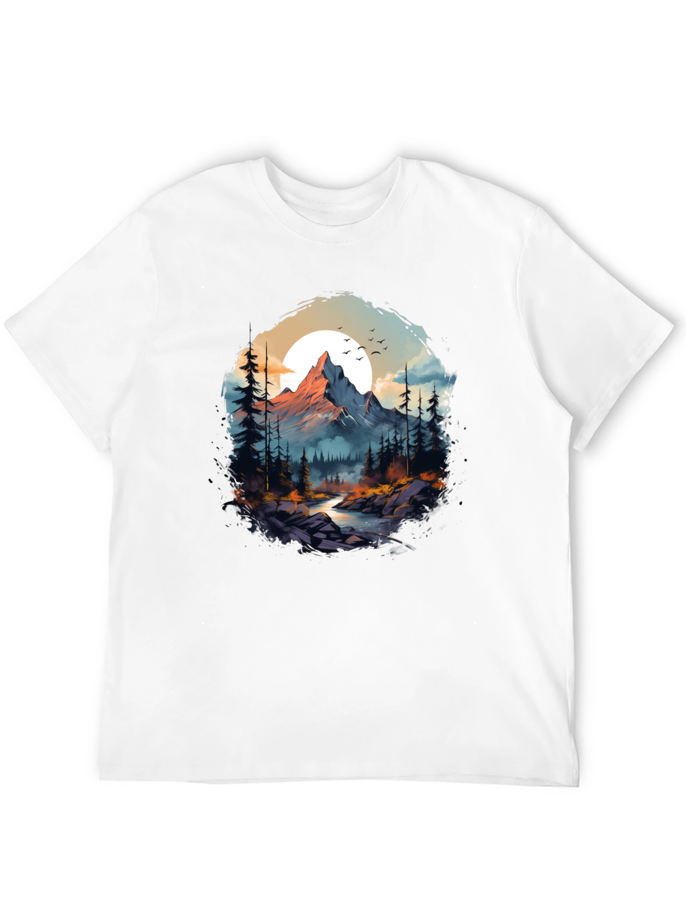 Mountain Landscape Graphic Tee