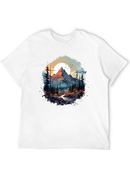 Mountain Landscape Graphic Tee