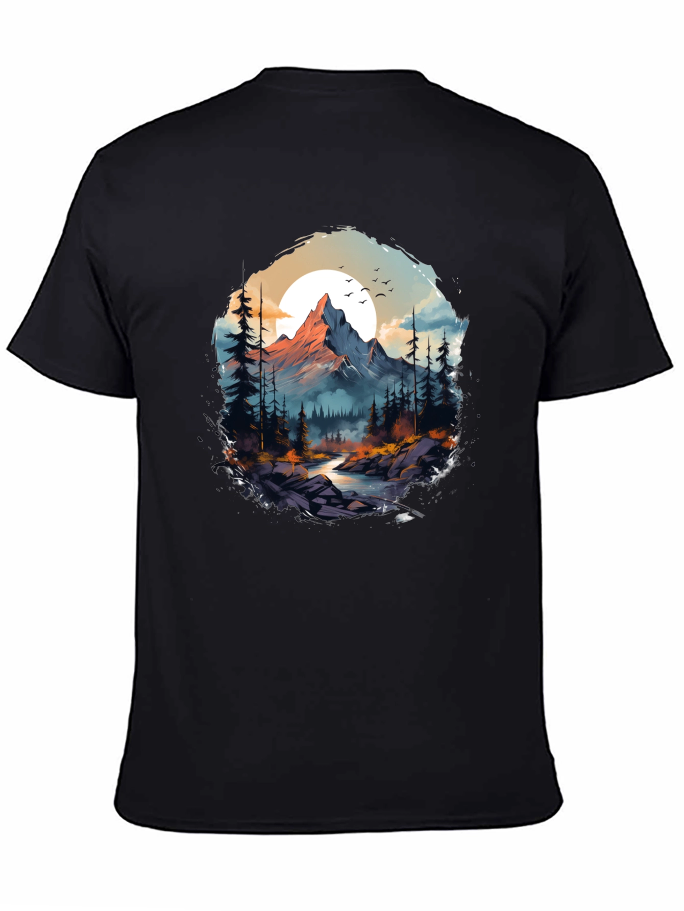 Mountain Landscape Graphic Tee