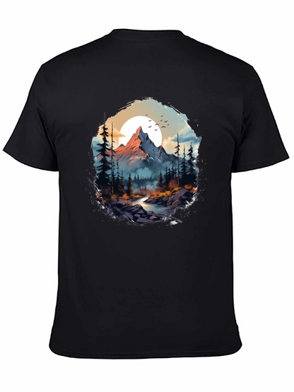 Mountain Landscape Graphic Tee