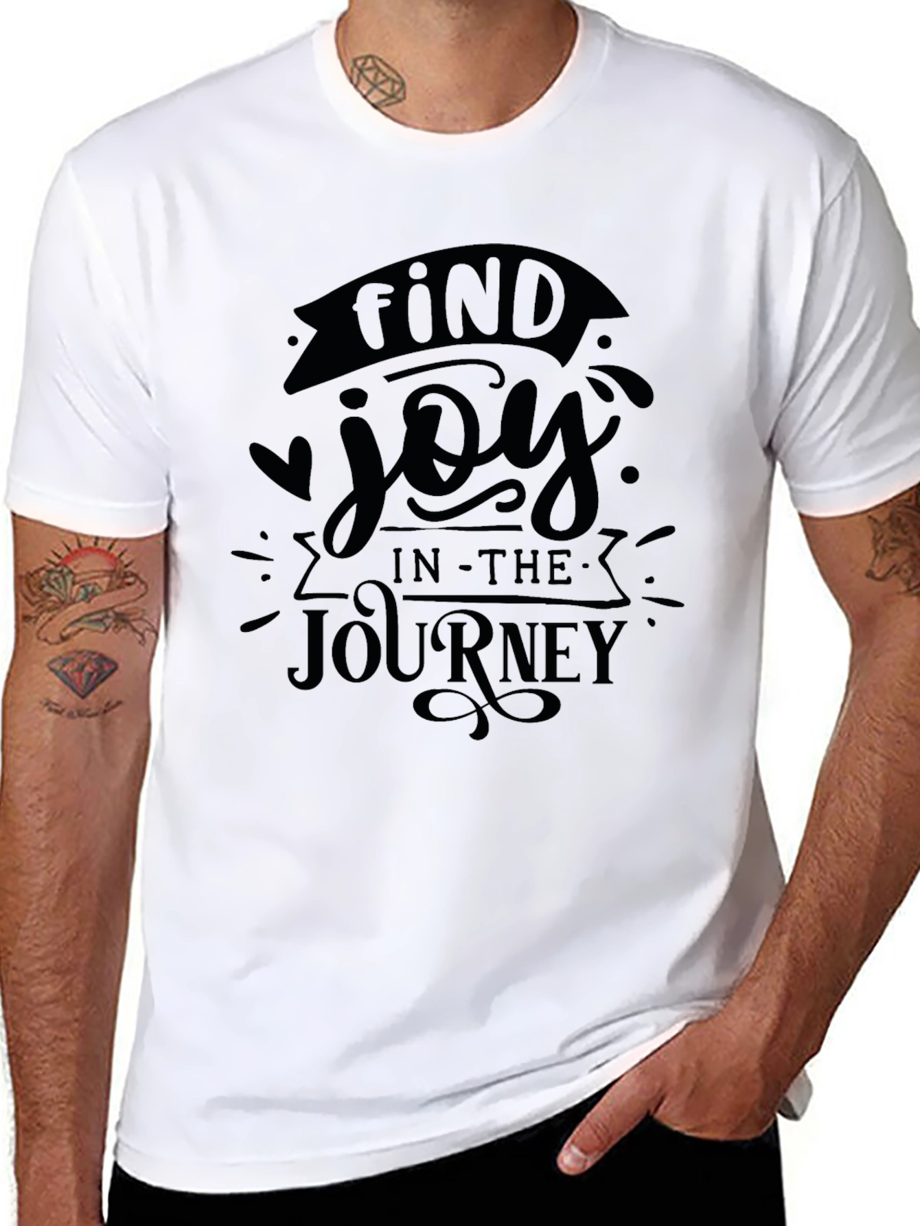 Find Joy T-Shirt - Inspirational Graphic Tee