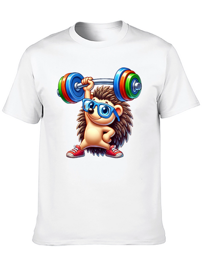 Workout Hedgehog Graphic Tee