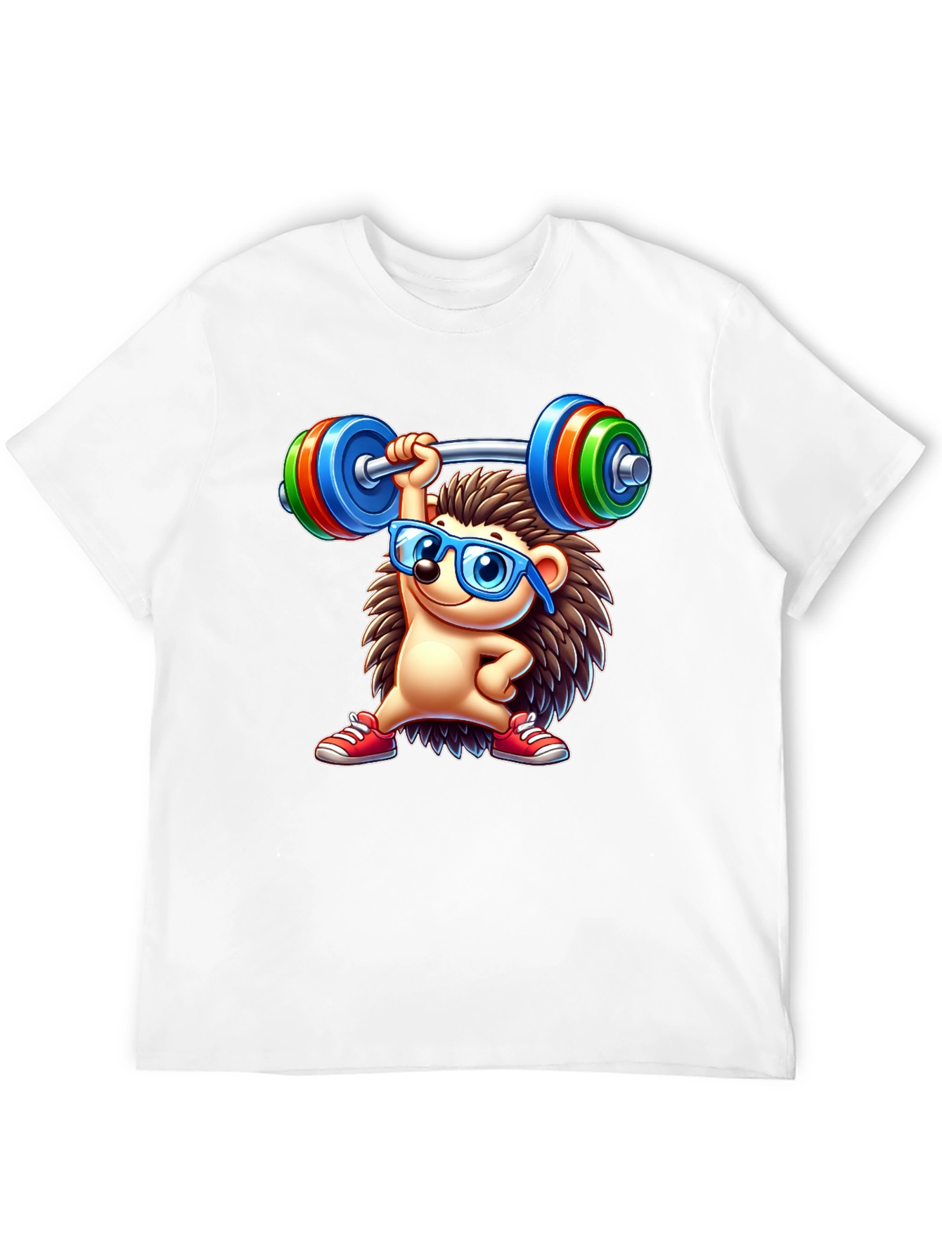Workout Hedgehog Graphic Tee