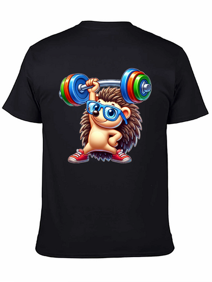 Workout Hedgehog Graphic Tee