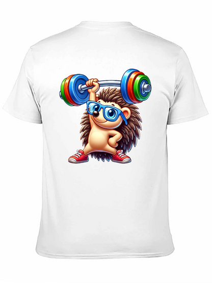 Workout Hedgehog Graphic Tee