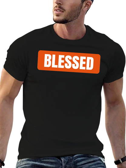 Blessed Graphic Tee - Stylish Mens T-Shirt