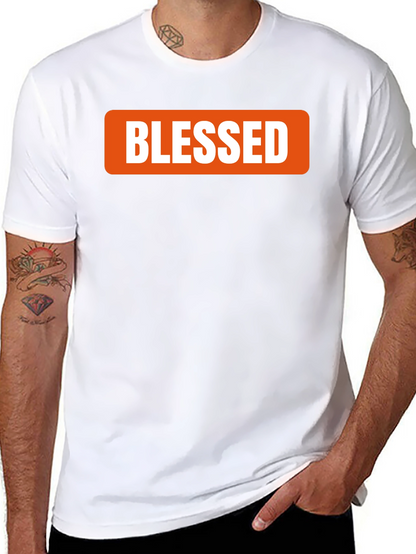 Blessed Graphic Tee - Stylish Mens T-Shirt