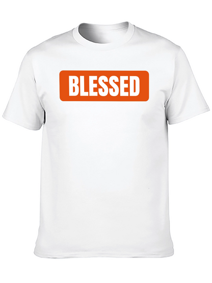 Blessed Graphic Tee - Stylish Mens T-Shirt