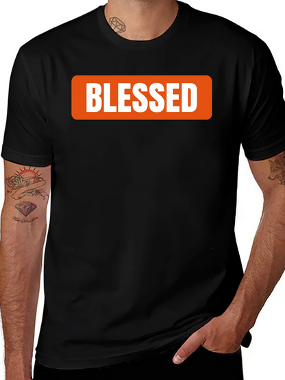 Blessed Graphic Tee - Stylish Mens T-Shirt