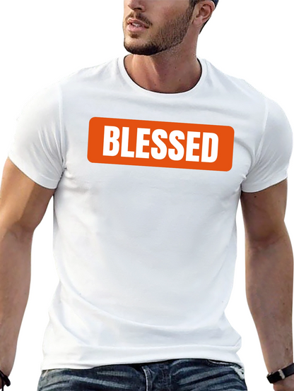 Blessed Graphic Tee - Stylish Mens T-Shirt