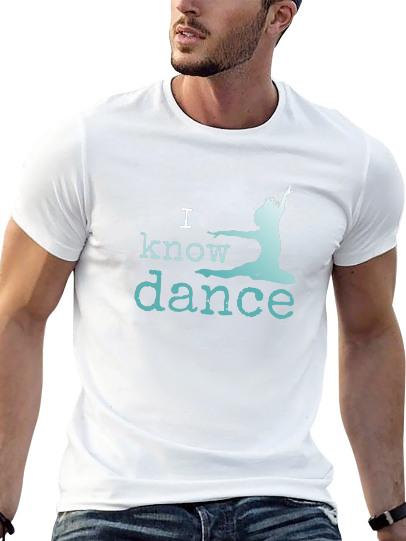 I Know Dance T-Shirt - Black Graphic Tee