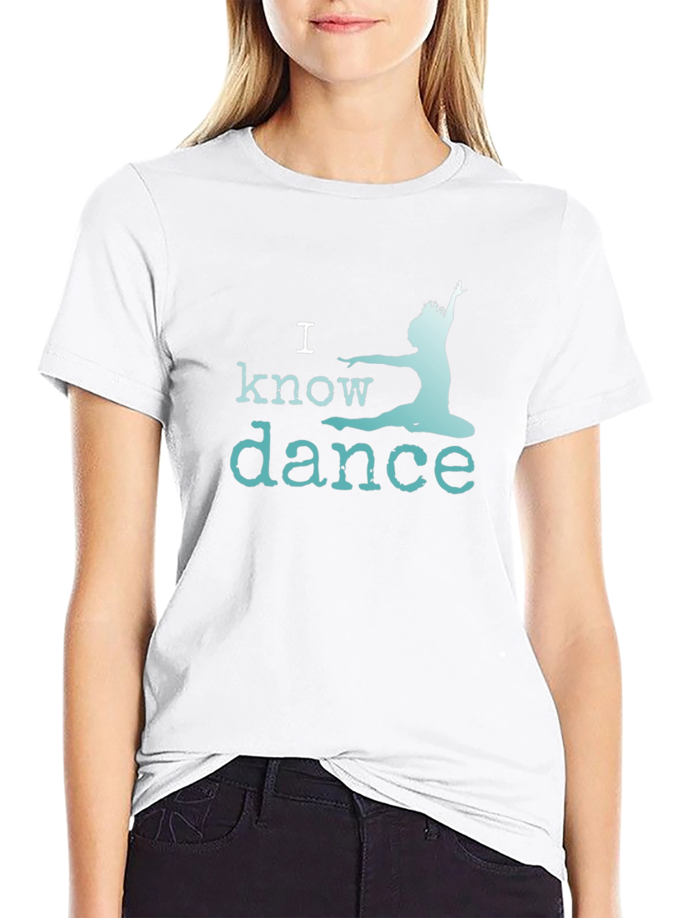 I Know Dance T-Shirt - Black Graphic Tee