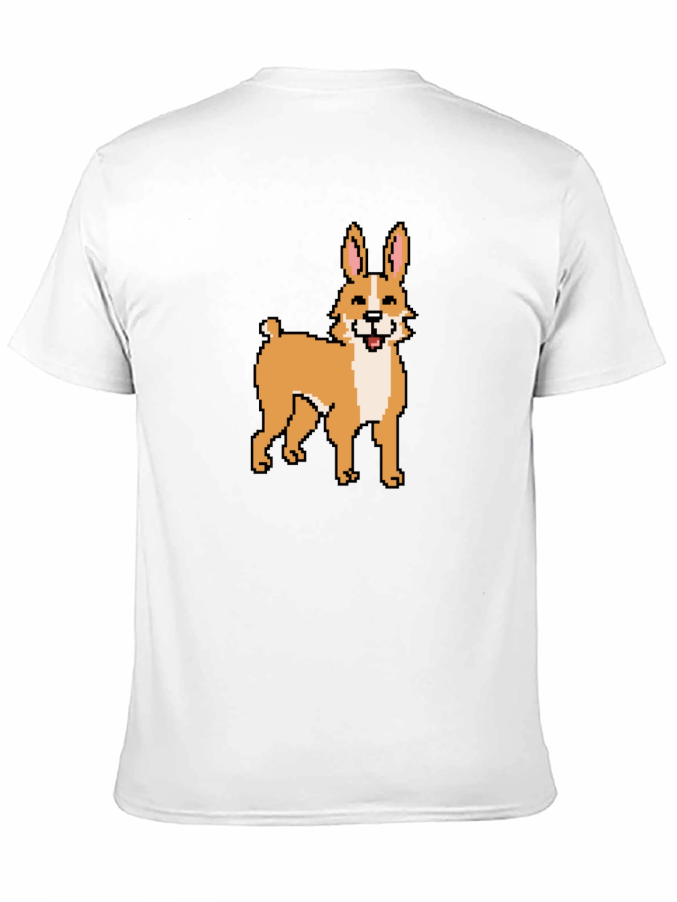 Pixel Art Dog T-Shirt - Unique Graphic Tee