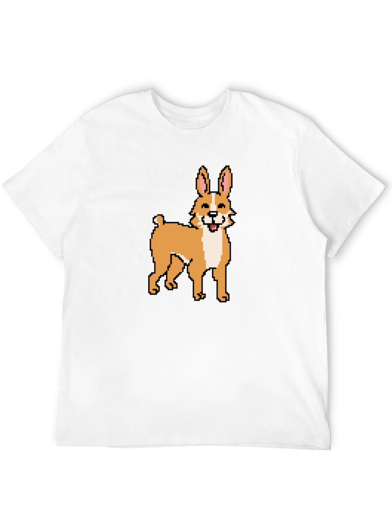 Pixel Art Dog T-Shirt - Unique Graphic Tee