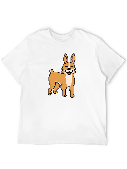 Pixel Art Dog T-Shirt - Unique Graphic Tee