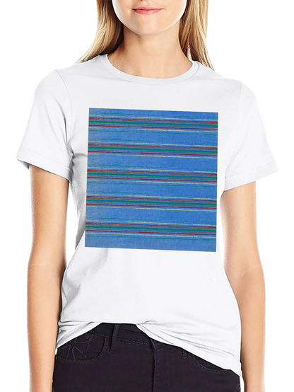 Striped Pattern Tee - Casual Wear