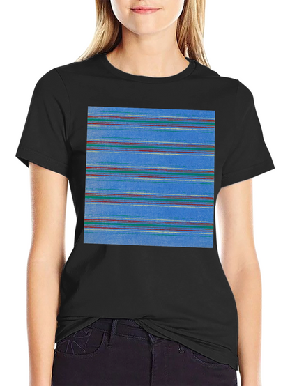 Striped Pattern Tee - Casual Wear