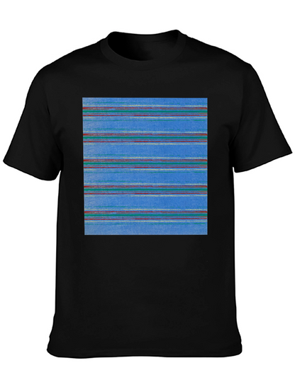 Striped Pattern Tee - Casual Wear