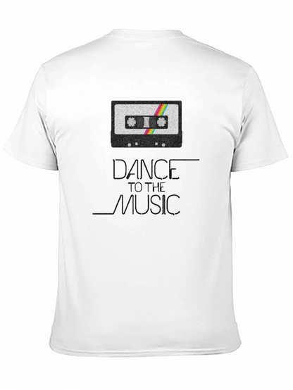 Dance To The Music Retro Cassette Tape T-Shirt