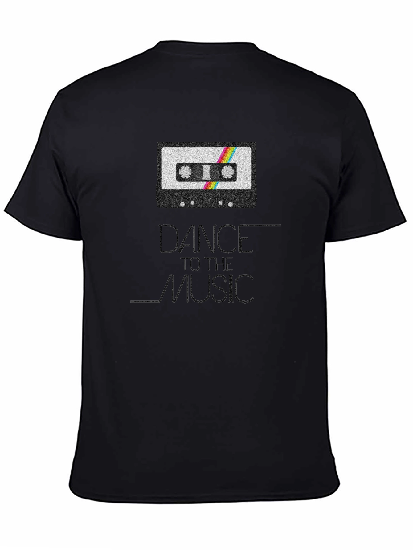 Dance To The Music Retro Cassette Tape T-Shirt