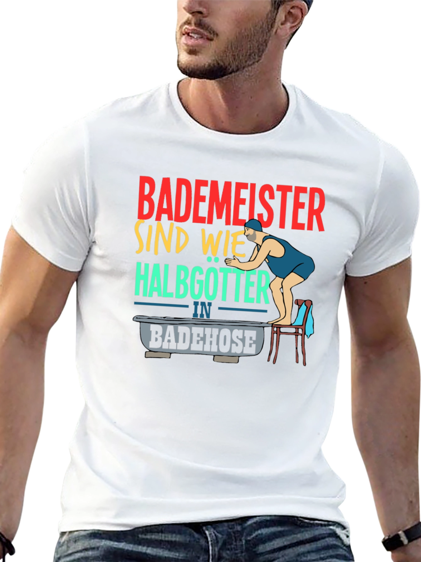 Lifeguard Swim Funny T-Shirt