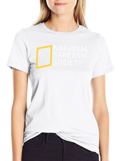 National Sarcasm Society T-Shirt
