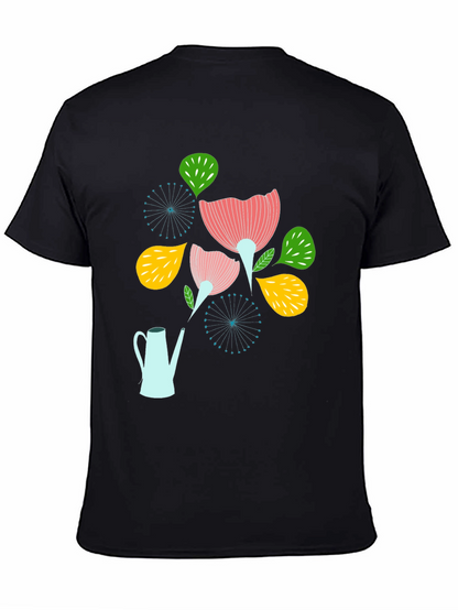 Floral Watering Can Graphic Tee