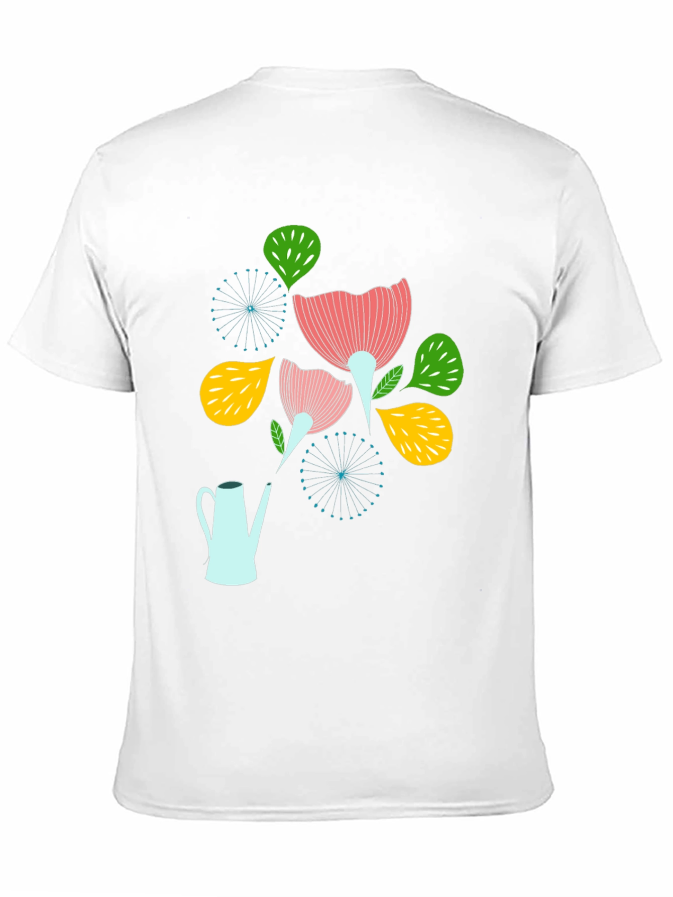 Floral Watering Can Graphic Tee
